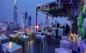 5 bars à Saigon à la vue la plus impressionnante